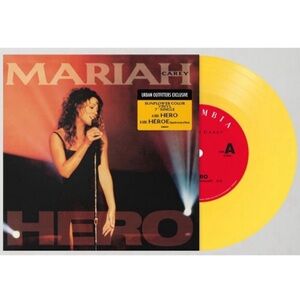 NEW - MARIAH CAREY - HERO - 7 INCH URBAN OUTFITTERS EXCLUSIVE VINYL
